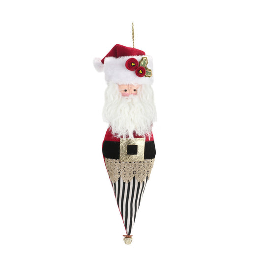 Hanging Santa Ornament