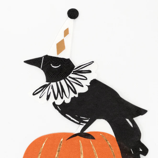 Halloween Crow Napkins