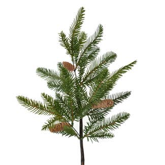 23" Western Noble Fir Pinecone Spray