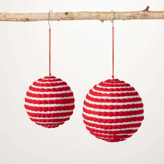 Pom Pom Ball Ornament