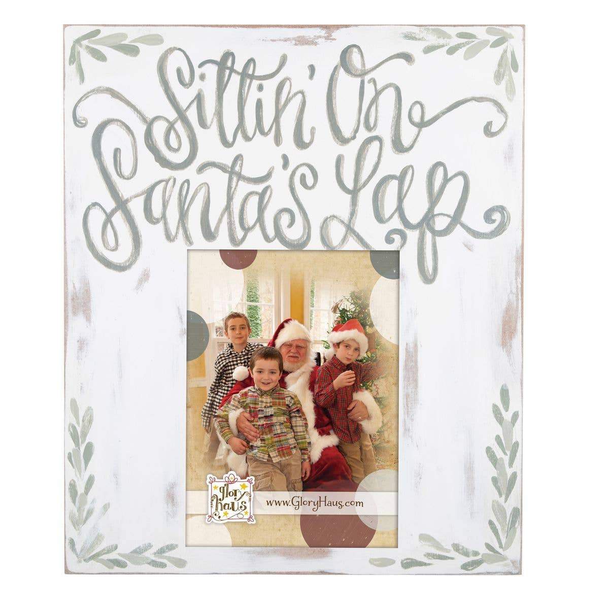 Sittin' on Santa's Lap frame