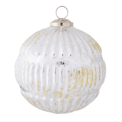 Distressed Ball Ornament