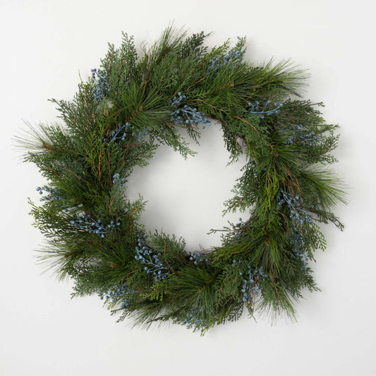 Juniper Wreath- 30"